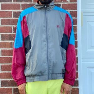 USA Olympic JCPenny 90s windbreaker track jacket